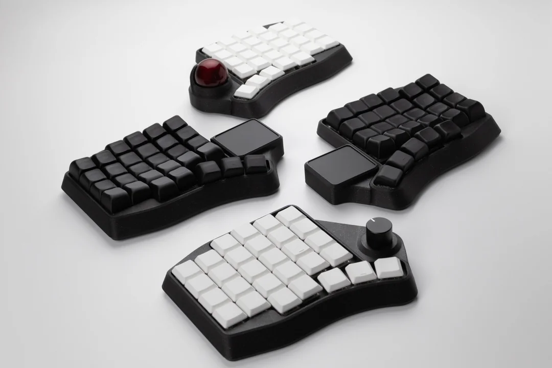 Twice: 34-Key Wireless Split Keyboard